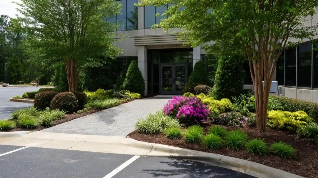 commercial installation for plants in raleigh, nc