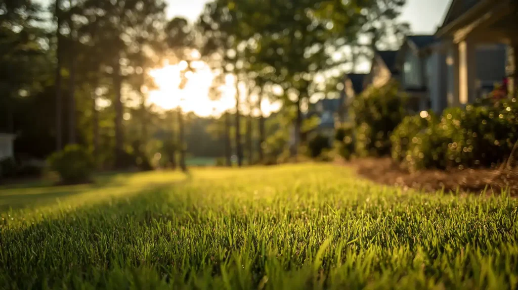 lawn aeration and lawn overseeding in raleigh nc