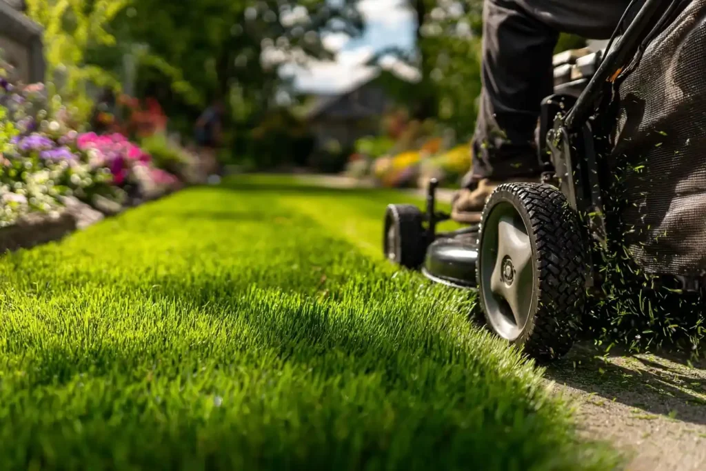 lawn mowing in raleigh