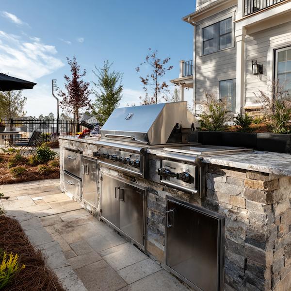 outdoor kitchen installation company raleigh north carolina