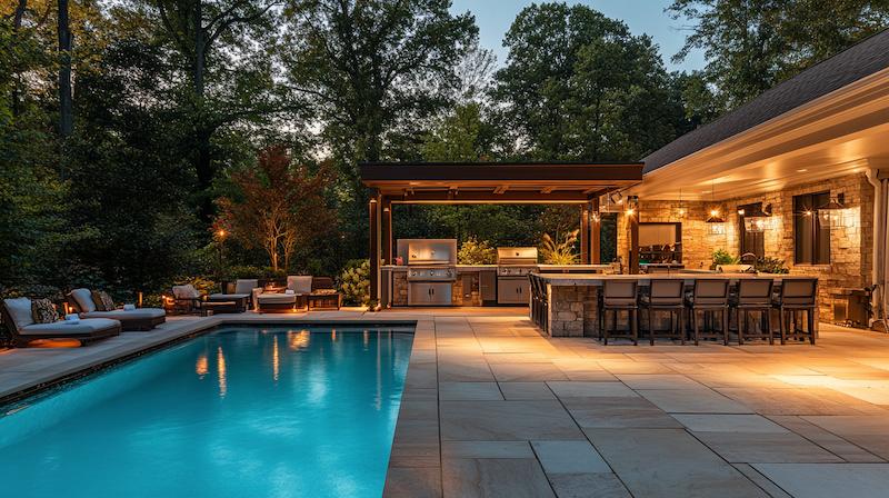 outdoor kitchen design and installation raleigh nc