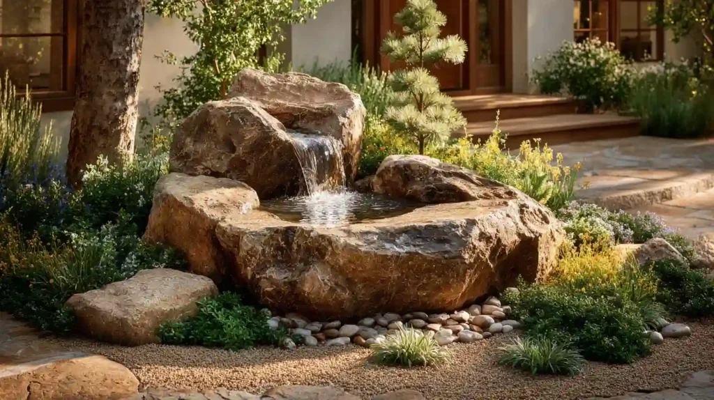 raleigh bubbling rock installation